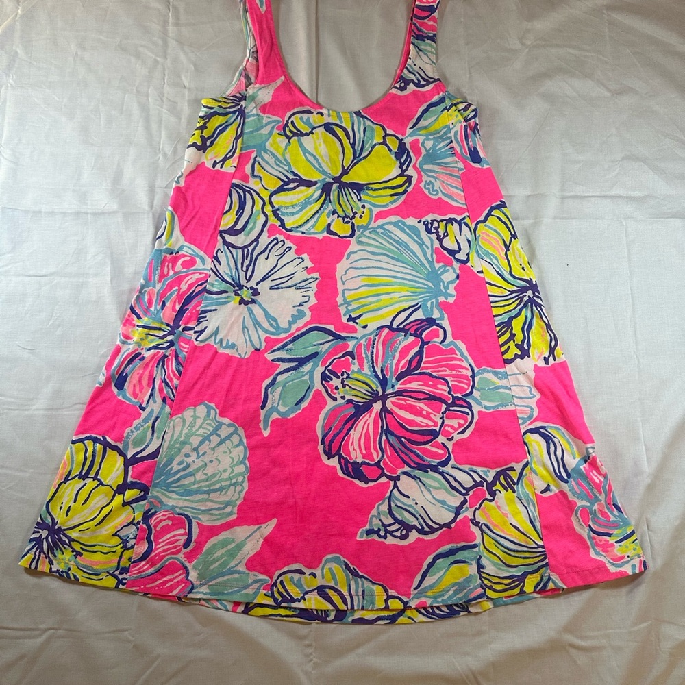 Lilly Pulitzer Pink Sundress Sleeveless Mini